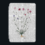 Italian Carnation 5 iPad Mini Cover<br><div class="desc">Botanical & Floral</div>
