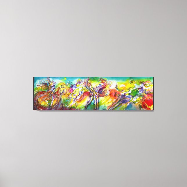 ITALIAN CARNIVAL / Dance,Music,Theater Canvas Print (Front)