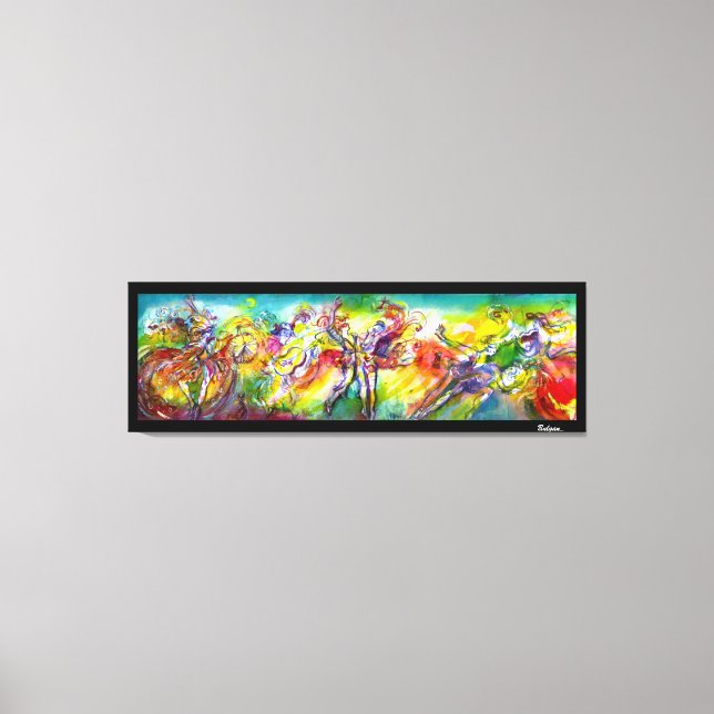 ITALIAN CARNIVAL / Dance,Music,Theater Canvas Print (Front)