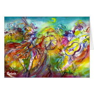 ITALIAN CARNIVAL / Dance,Music,Theater Cards