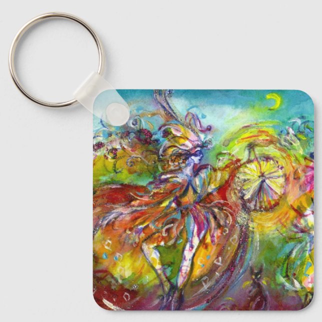 ITALIAN CARNIVAL / Dance,Music,Theater Keychain (Front)