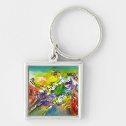 ITALIAN CARNIVAL  DanceMusicTheater Keychain