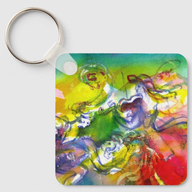 ITALIAN CARNIVAL / Dance,Music,Theater Keychain (Front)