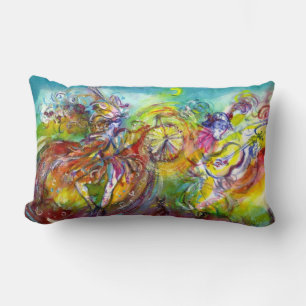 ITALIAN CARNIVAL / Dance,Music,Theater Lumbar Pillow