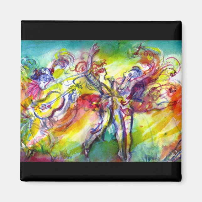 ITALIAN CARNIVAL / Dance,Music,Theater Magnet (Front)