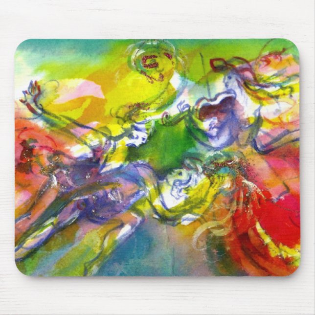 ITALIAN CARNIVAL / Dance,Music,Theater Mouse Pad (Front)