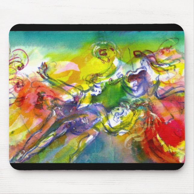 ITALIAN CARNIVAL / Dance,Music,Theater Mouse Pad (Front)