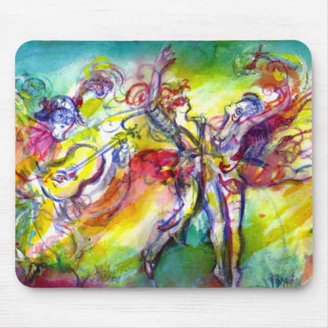 ITALIAN CARNIVAL / Dance,Music,Theater Mouse Pad (Front)