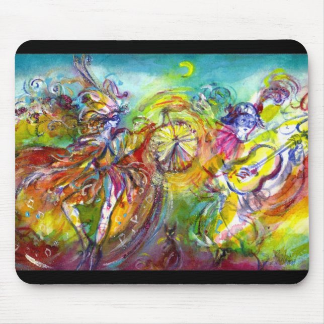 ITALIAN CARNIVAL / Dance,Music,Theater Mouse Pad (Front)