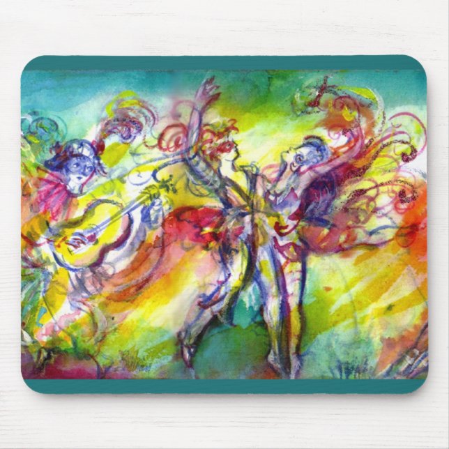 ITALIAN CARNIVAL / Dance,Music,Theater Mouse Pad (Front)