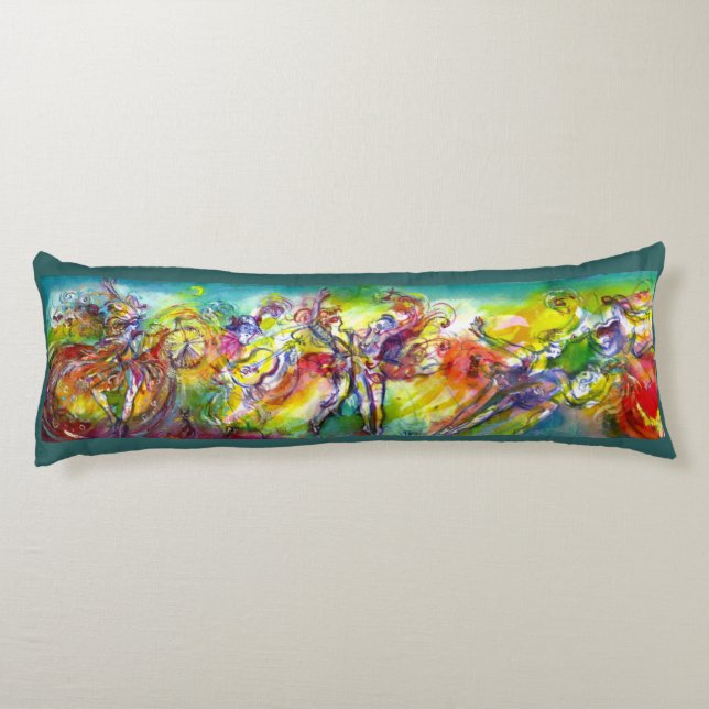 ITALIAN CARNIVAL / Venetian Masquerade,Dance Music Body Pillow (Back)