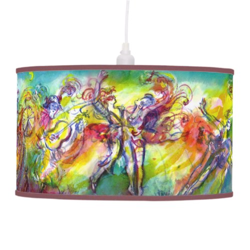 ITALIAN CARNIVAL  Venetian MasqueradeDance Music Ceiling Lamp