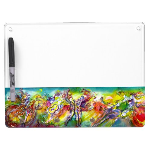 ITALIAN CARNIVAL  Venetian MasqueradeDance Music Dry Erase Board With Keychain Holder