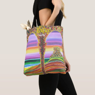 Italian Castle on the Sea Tote Art Bag