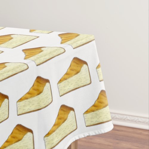 Italian Cheesecake Slice Dessert NYC Cheese Cake Tablecloth