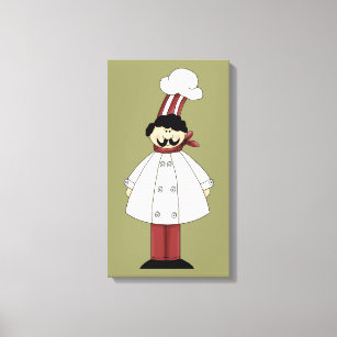 Italian Chef #1 Canvas Print