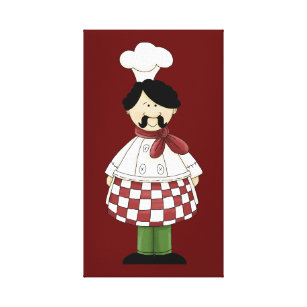Italian Chef #2 Canvas Print