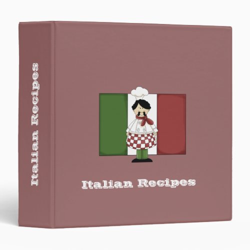 Italian Chef 2 Recipe Binder