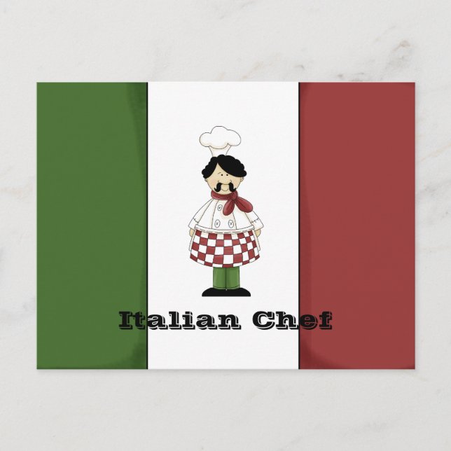 Italian Chef #2 Recipe Card (Front)
