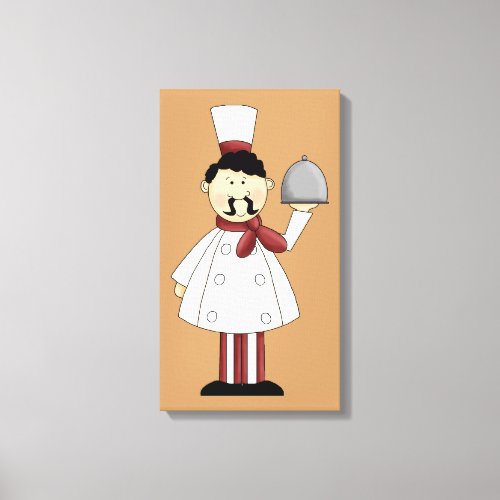 Italian Chef 4 Canvas Print