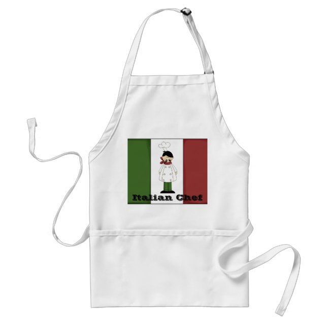 Italian Chef #5 Apron (Front)