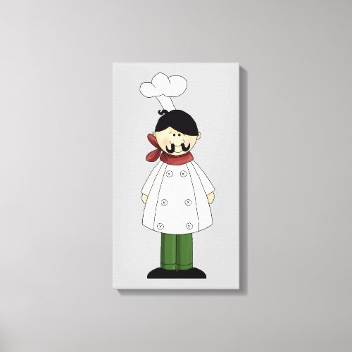 Italian Chef 5 Canvas Print