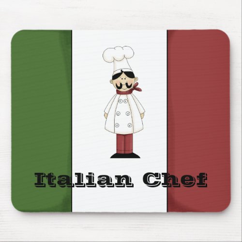 Italian Chef 6 Mousepad