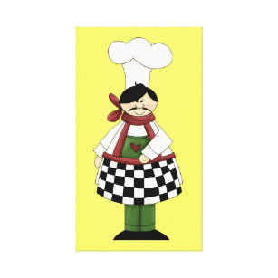 Italian Chef #8 Canvas Print