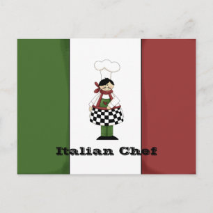 Italian Chef #8 Recipe Card