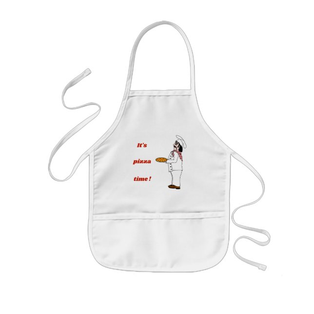 Italian Chef Kids' Apron (Front)