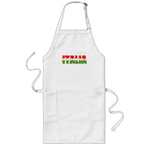 Italian Chef Long Style Apron