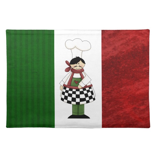 Italian Chef Place Mat (Front)