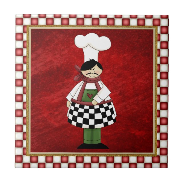 Italian Chef Tile (Front)
