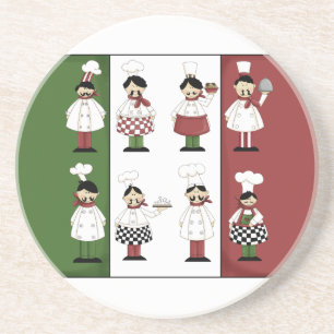 Italian Chefs Coaster