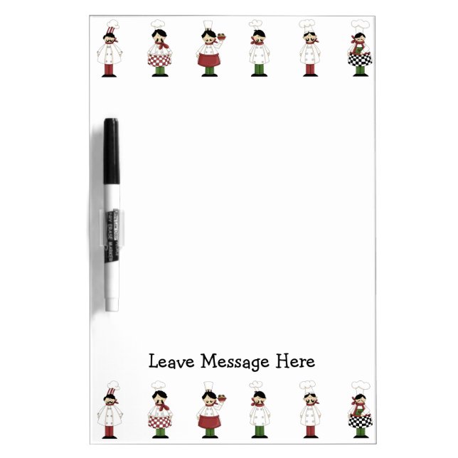 Italian Chefs Dry Erase Board (Front)