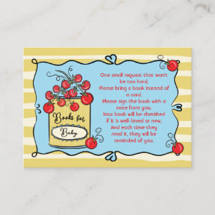 Italian Cherry Tomato Books for baby Business Card