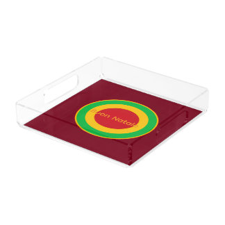 Italian Christmas Acrylic Tray