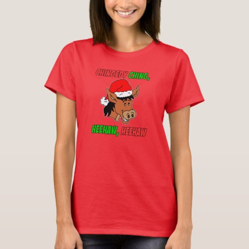 Italian Christmas Donkey T_Shirt