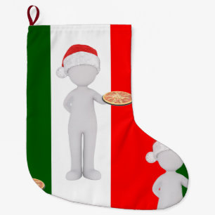 italian christmas xmas stocking