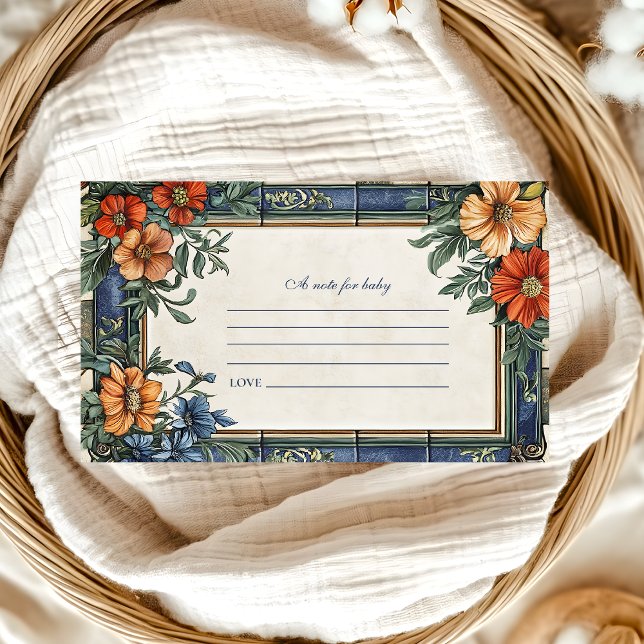 Italian Ciao Baby Shower Note for Baby Enclosure Card (Creator Uploaded)