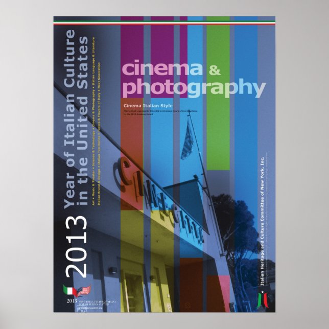 Italian Cinema Poster (Front)