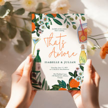 Italian Citrus Cocktail Wedding Celebration Design