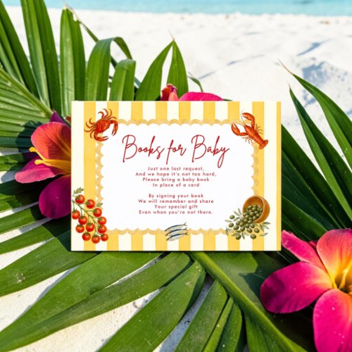 Italian Coastal Theme Books for Baby Cards