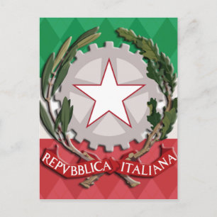 Italian Coat of Arms Postcard