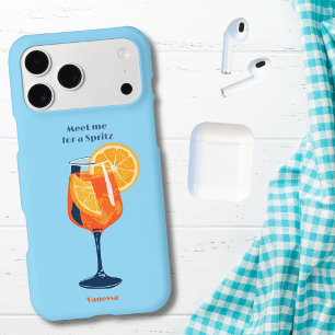 Italian Cocktail Drink Vintage Retro Happy Hour iPhone 17 Pro Max Case