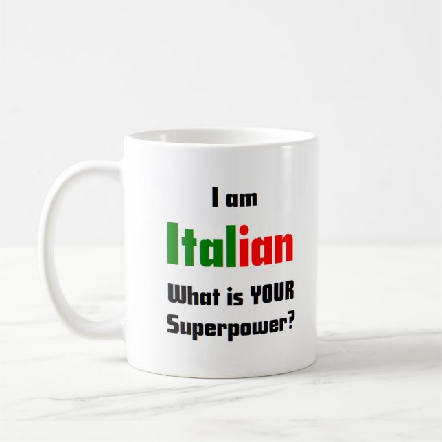 italian coffee mug (Left)