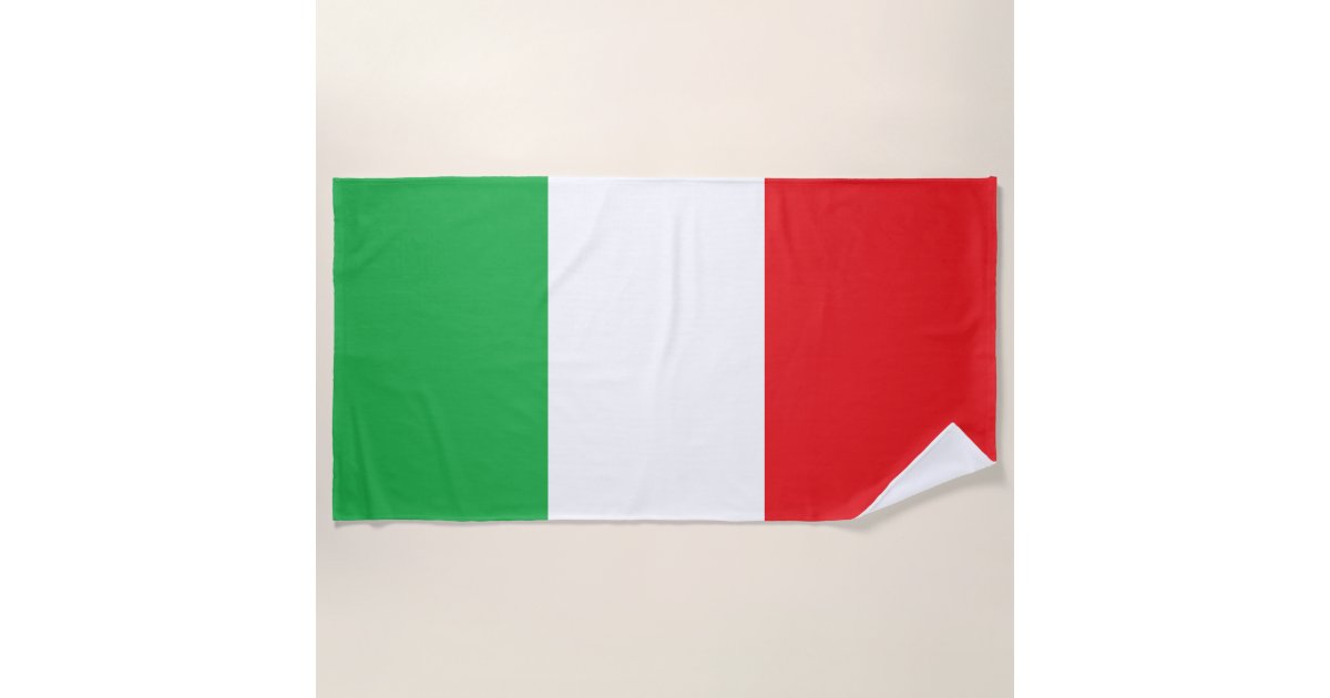 "Italian Colors" Beach Towel Zazzle