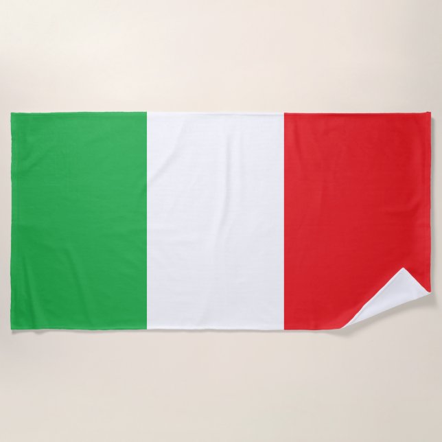 "Italian Colors" Beach Towel (Front)