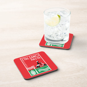 Italian Cook Beverage Coaster
