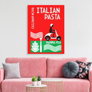 Italian Cook Canvas Print